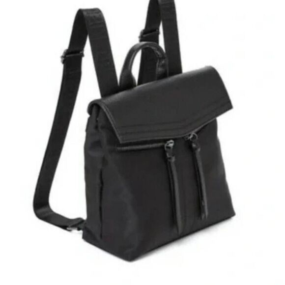 NWT BOTKIER Trigger Mini Black Nylon Backpack - Picture 1 of 6